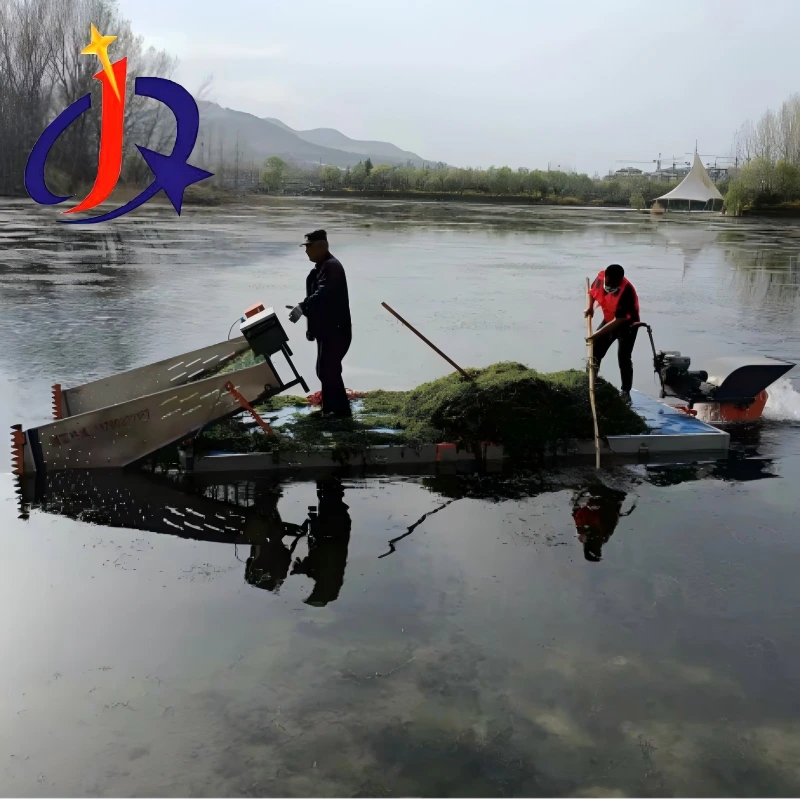 ছোট মিনি জলজ আগাছা হারভেস্টার